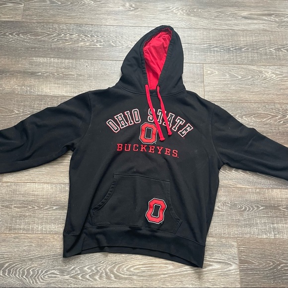 Black Authentic Apparel Ohio state Buckeyes hoodie (XL , Barely worn) - Picture 2 of 4